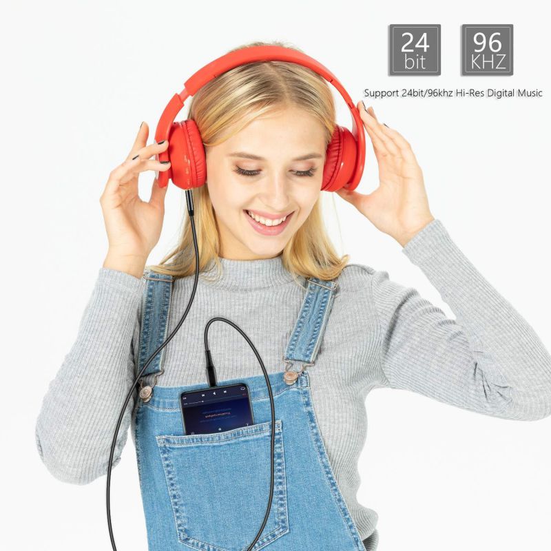 USB C to 3.5mm Aux Cable, Mxcudu USB C Male to 3.5mm Male Headphone Car Stereo Speaker Aux Audio Cable Compatible with Samsung Galaxy Note 10/10+, Google Pixel 4/4XL/3/3XL, OnePlus and More(Black)