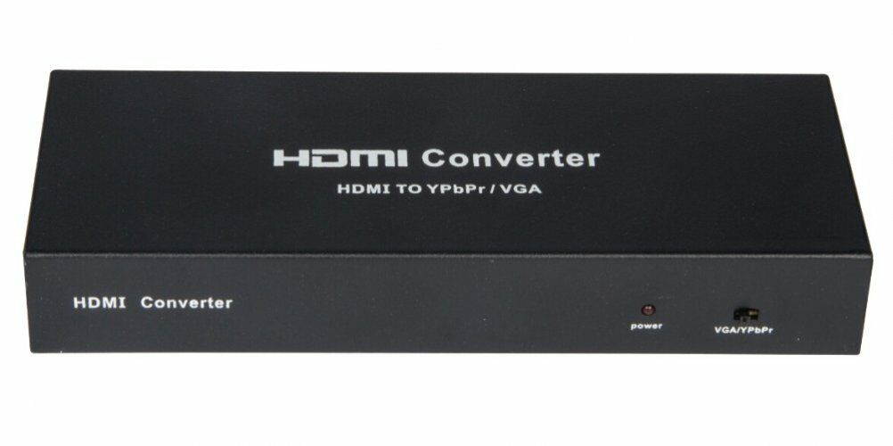 HDMI to VGA/YPBPR converter 1080P resolution