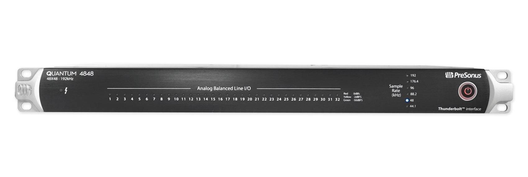 PreSonus Quantum 4848 48x48, Thunderbolt 2 Audio Interface