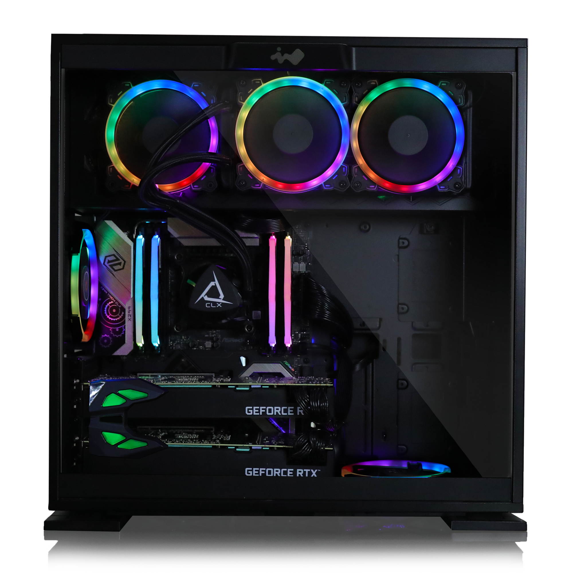 CLX SET Gaming Desktop, Intel Core i9 10900X 3.70GHz 10-Core, 32GB DDR4, GeForce RTX 2080 Ti 11GB, 960 GB SSD, 3 TB HDD, WiFi, Windows 10 Home