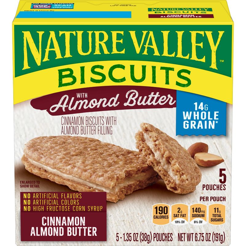 Nature Valley Almond Butter Biscuits - 5ct