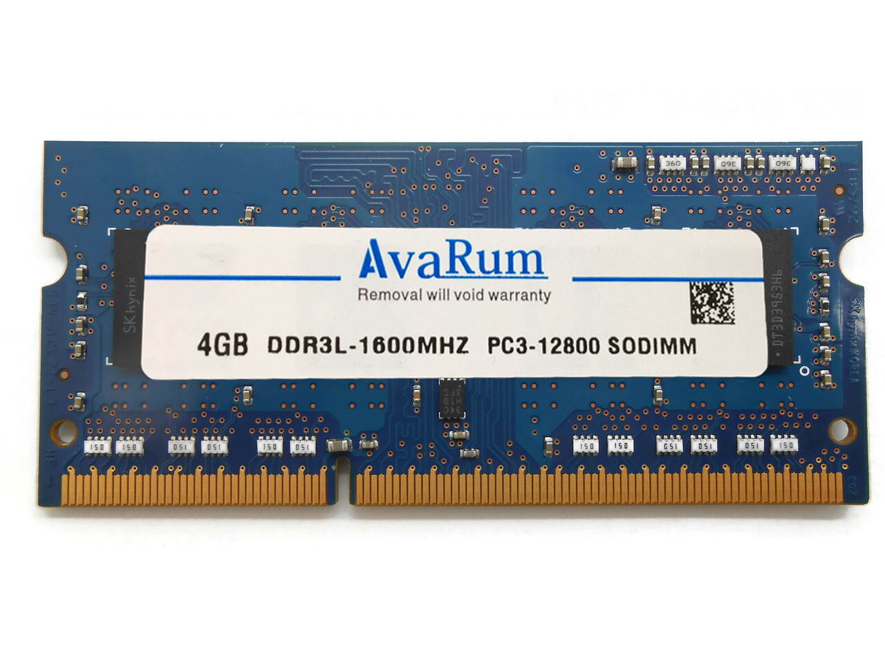 HMT451S6BFR8A-PB Hynix Replacement 4GB DDR3L-1600 PC3L-12800 SODIMM for Laptops by Avarum Ram Non-ECC Unbuffered Single Rank X8 Memory