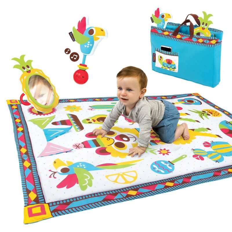 Toddleroo by North States Superyard Balloon Ride Play Mat