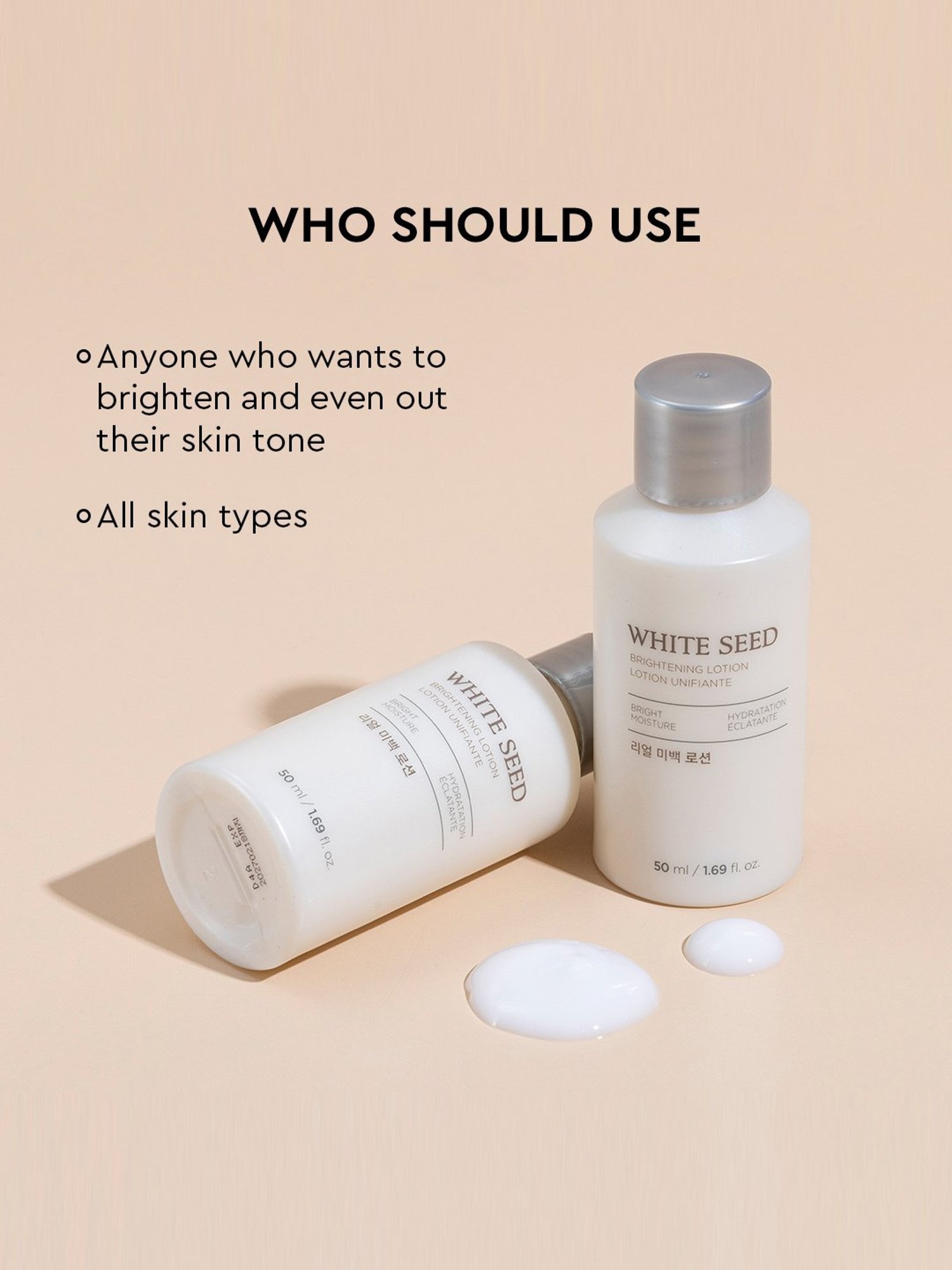 The Face Shop White Seed Brightening Lotion - 50 ml