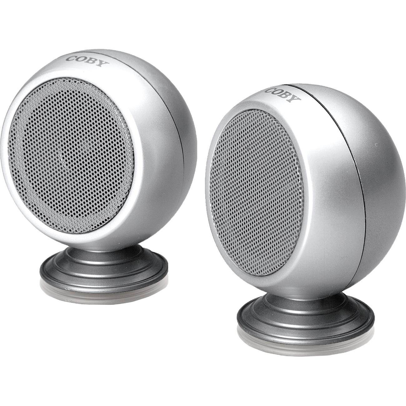 Coby CS-P14 2.0 Speaker System - Black