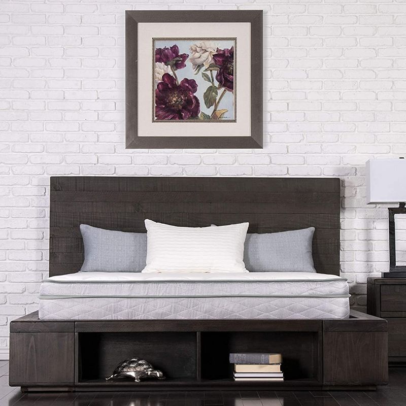 Dreamfoam Bedding Doze 9" Medium Firmness Eurotop Memory Foam Mattress, Queen