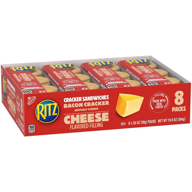 Ritz Bacon Cracker Sandwiches with Cheese - 8ct/1.35oz