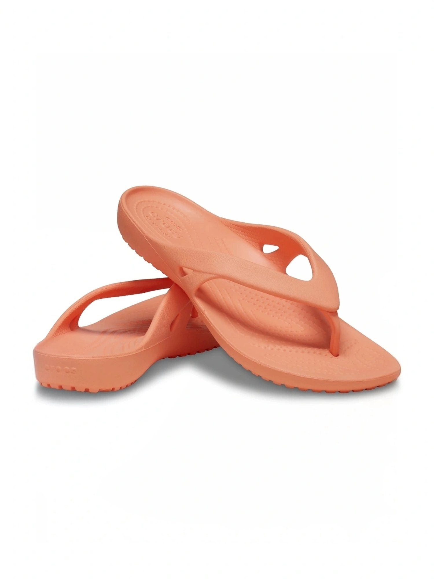Crocs Women's Kadee Papaya Flip Flops