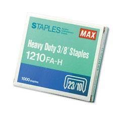 1-1000PK 3/8" STAPLES - MAX1210FAH