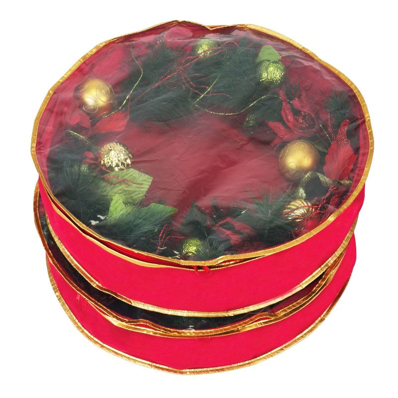 2ct 30"x6in Wreath Bag - Simplify