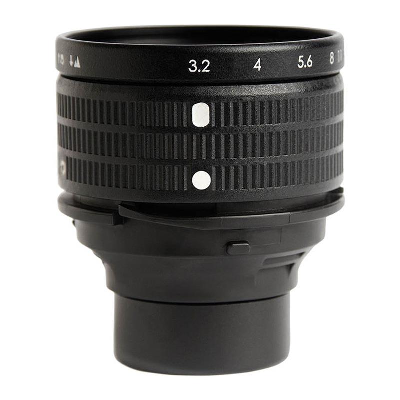 Lensbaby Edge 50 Optic - 50mm flat field Lens #LBE50