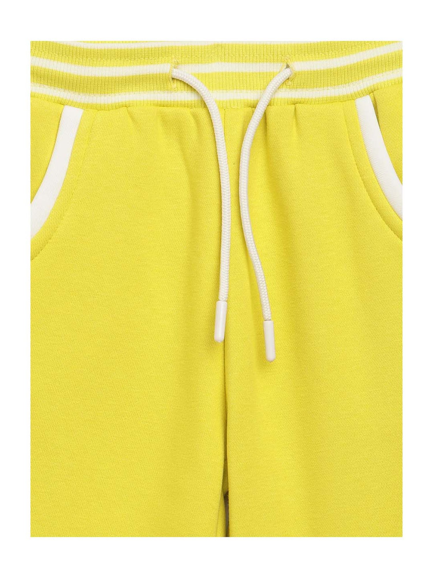 Blue Giraffe Kids Lime Regular Rise Joggers