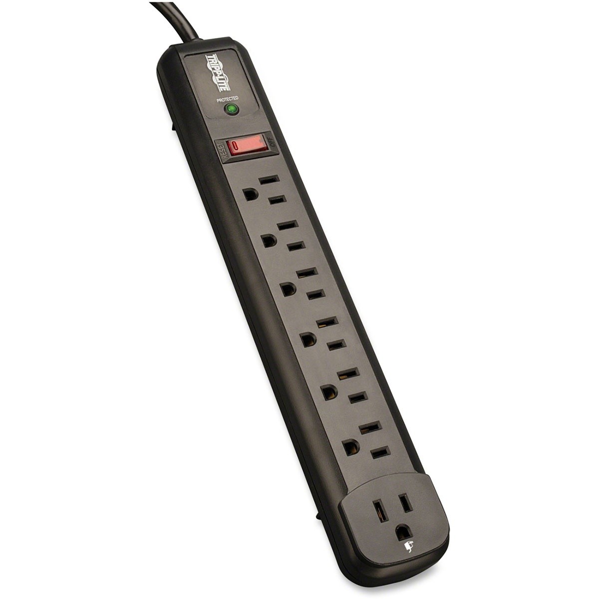 Uninex PS102 RF Remote Control Power Managed 6-Outlet Energy Controlled Surge Protector, Eliminates Standby Idle Electricity Usage, 6-Foot