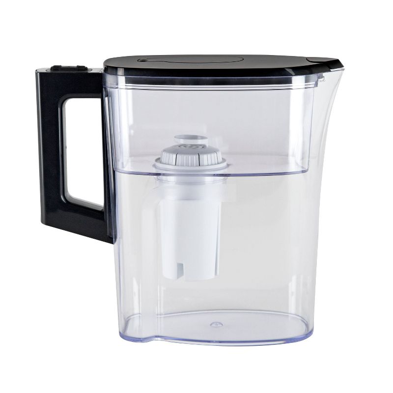 ZeroWater 8 Cup Round Water Pitcher + Free Water Quality Meter