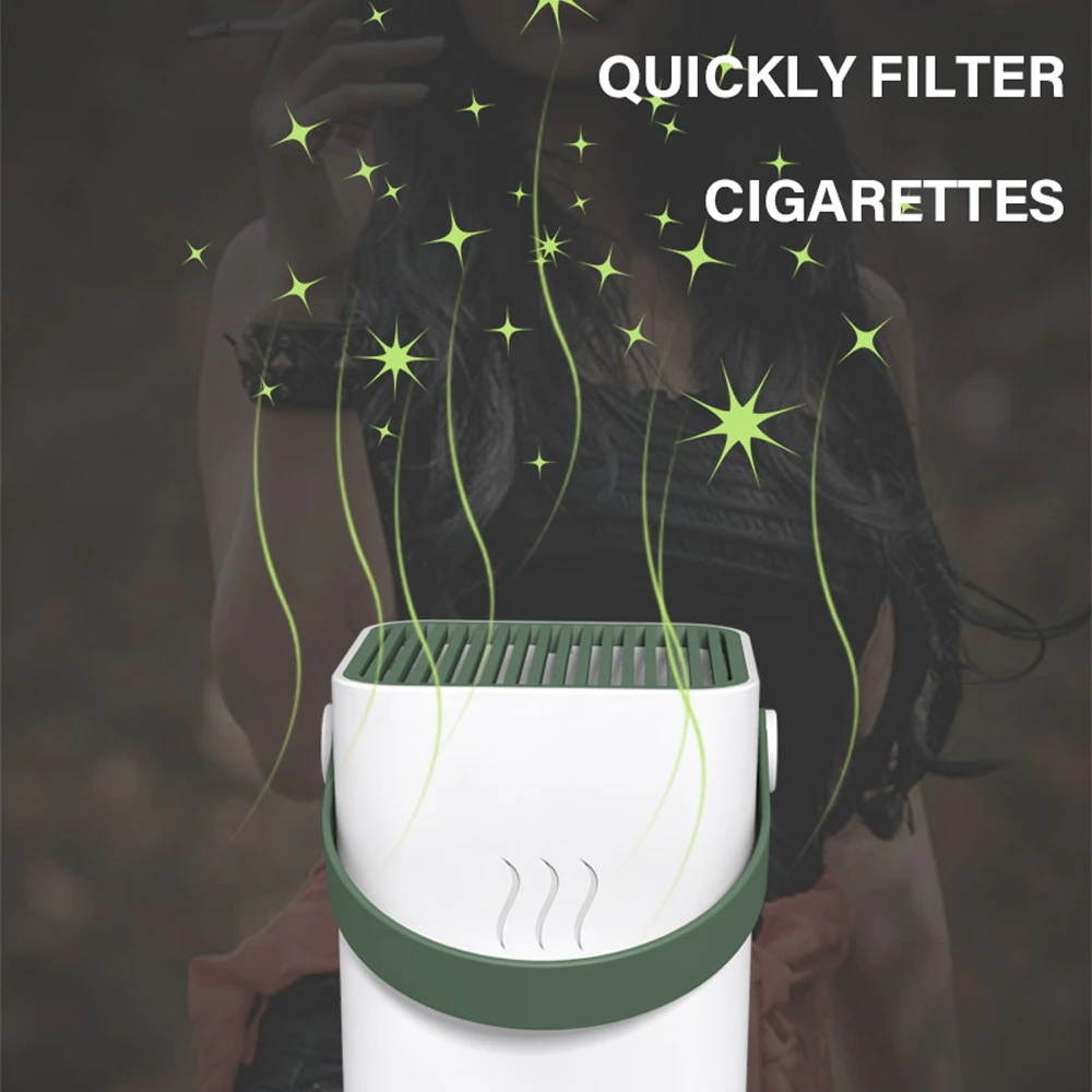Air Purifier Filter Ion Generator Allergen Pollen Dust Pest Dander Smoke PM2.5 Eliminator Air Fresh Cleaner