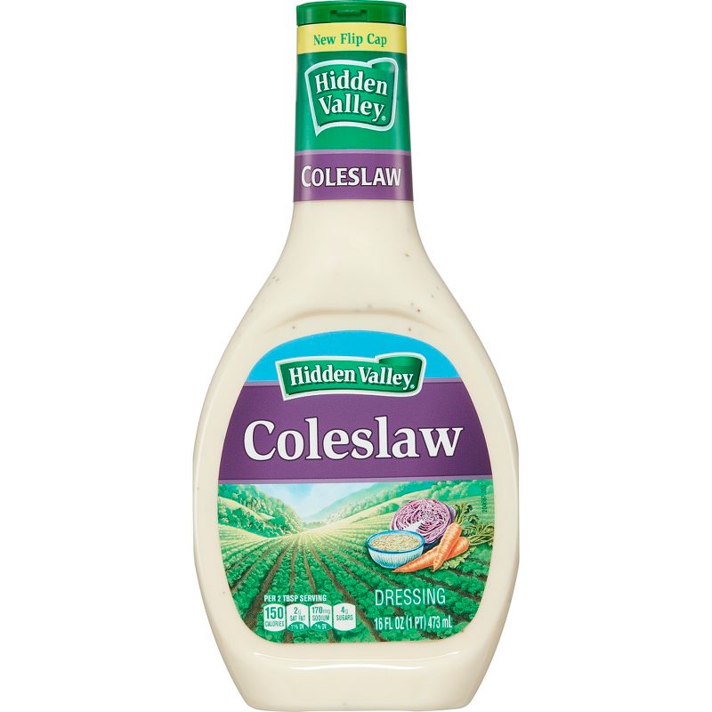 Hidden Valley Ranch Coleslaw Salad Dressing - 16fl oz