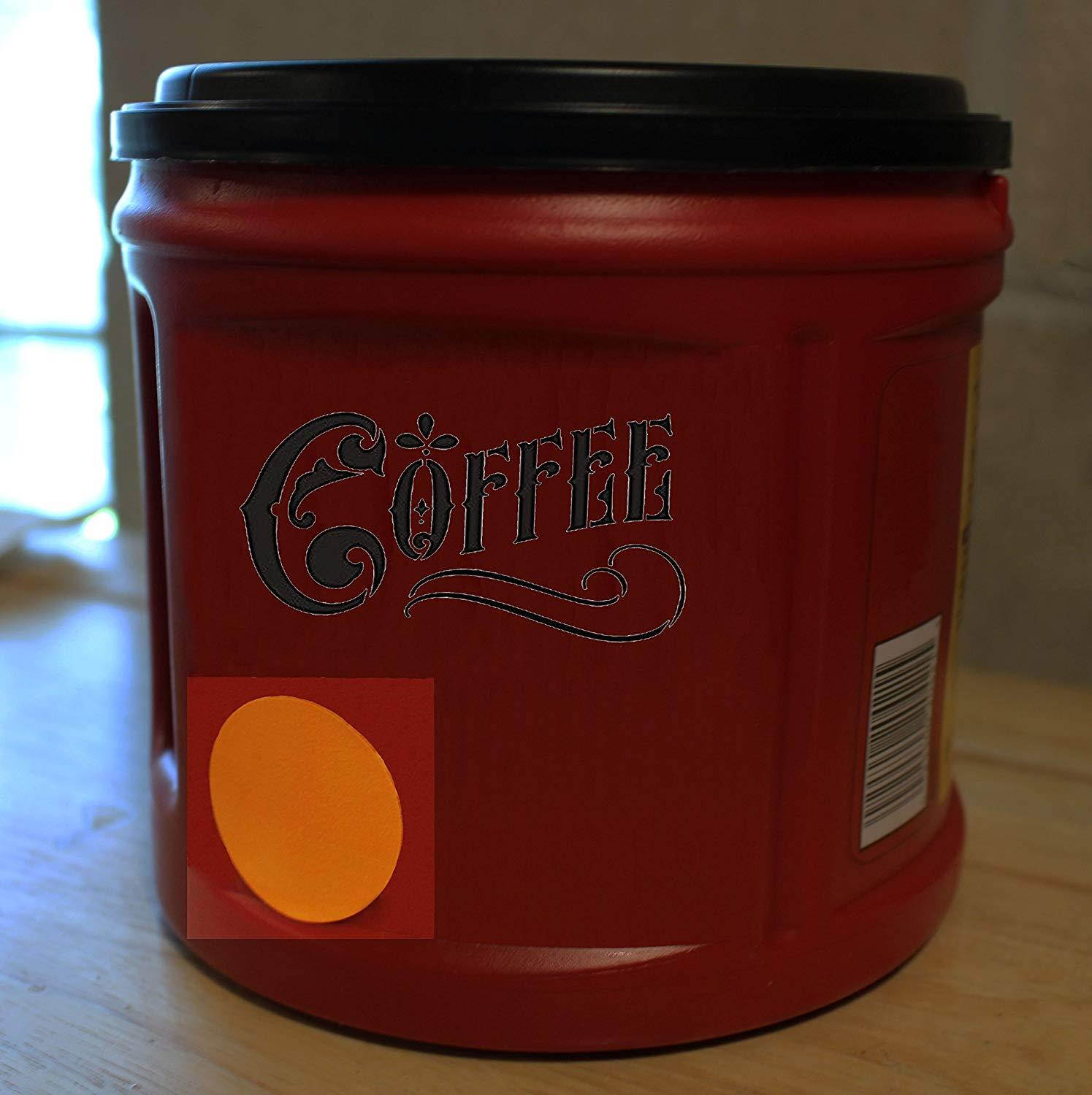 ChromaLabel 1-1/2 inch Color-Code Dot Labels | 500/Roll (Orange)