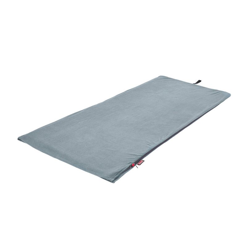 Coleman Strat 50 Degree Fleece Sleeping Bag - Gray