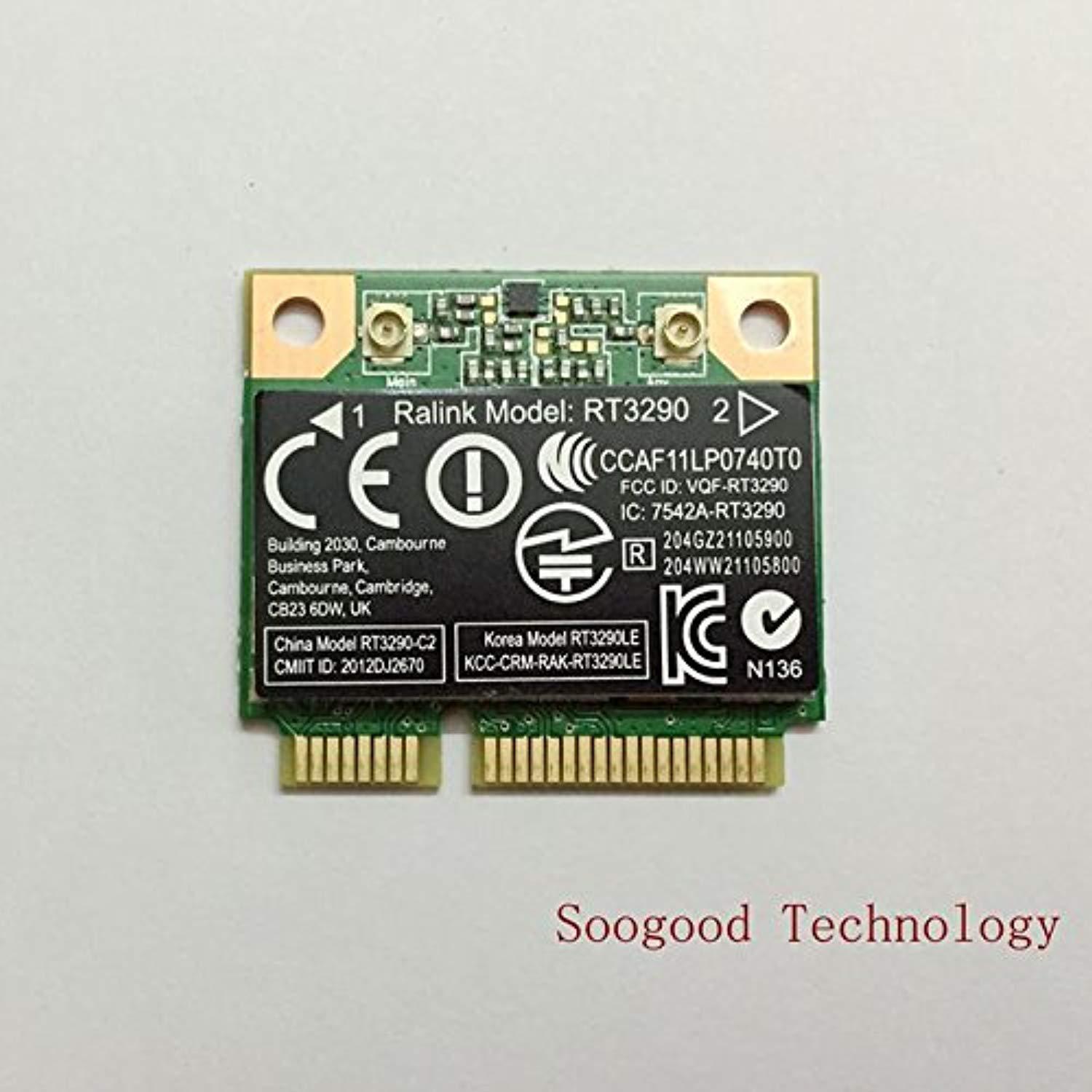 rt3290 half mini pcie pci-express wlan wireless wifi bluetooth bt card replacement for hp compaq laptop sps 689215-001 690020-0