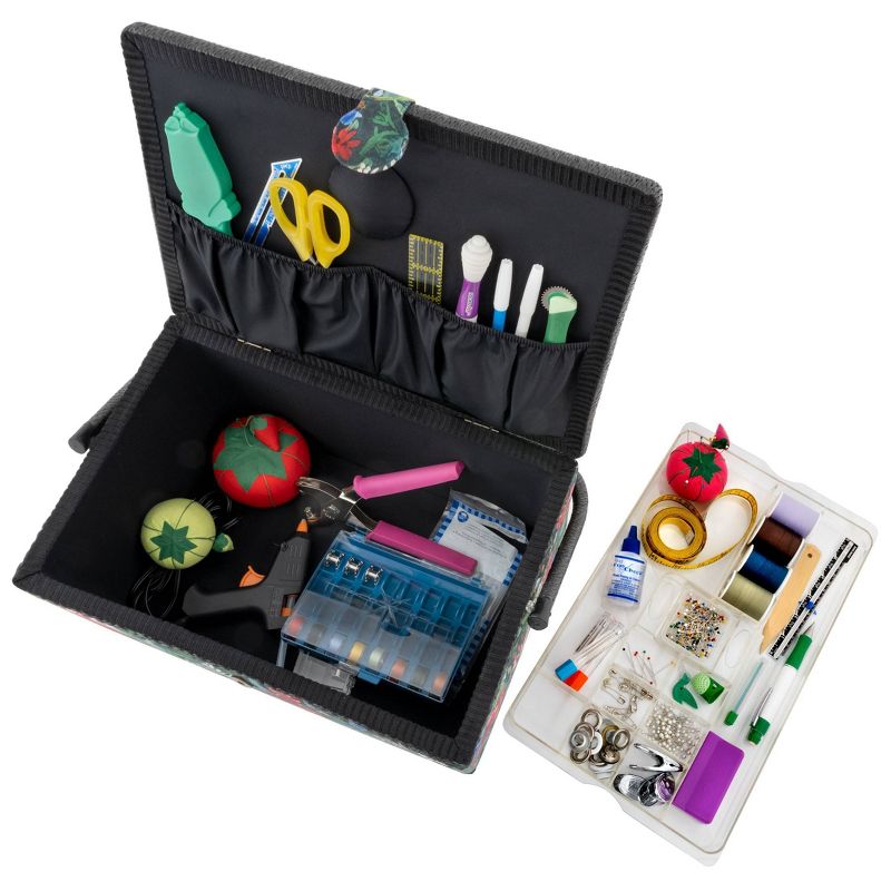 Dritz Small Sew Basket Rectangle Spools