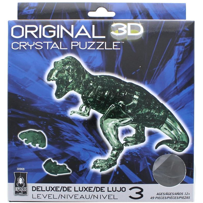 University Games T-Rex 49 Piece 3D Crystal Jigsaw Puzzle