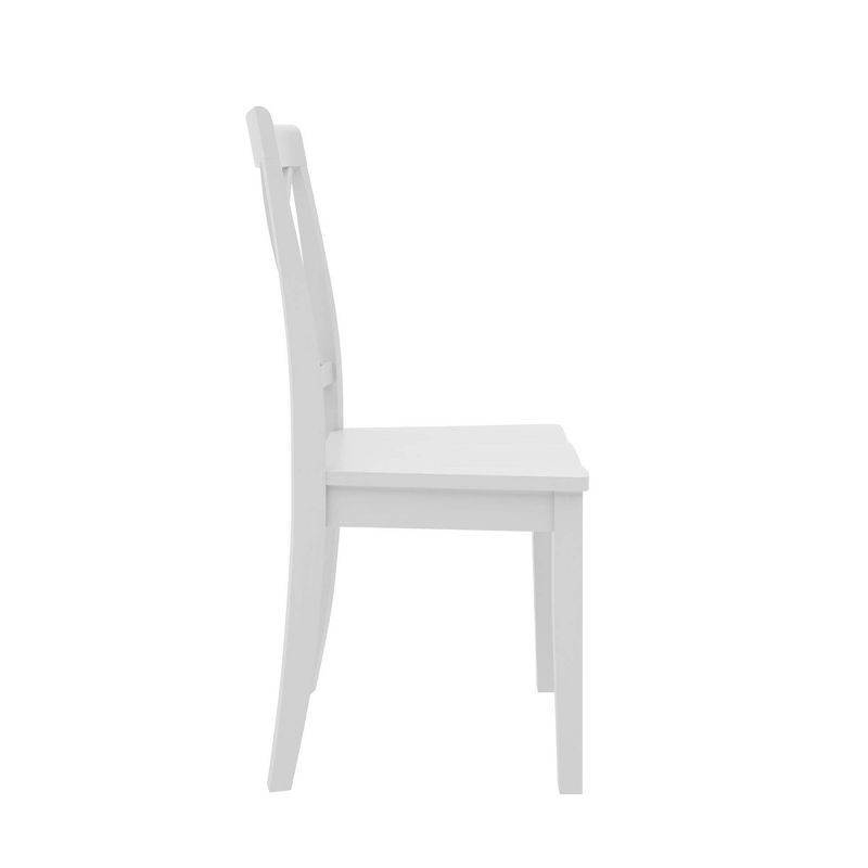 5pc Balwin Dining Set White - Dorel Living