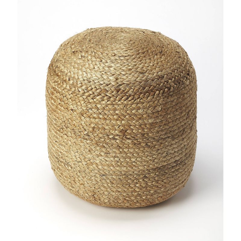 Noosa Jute Pouf Natural - Butler Specialty
