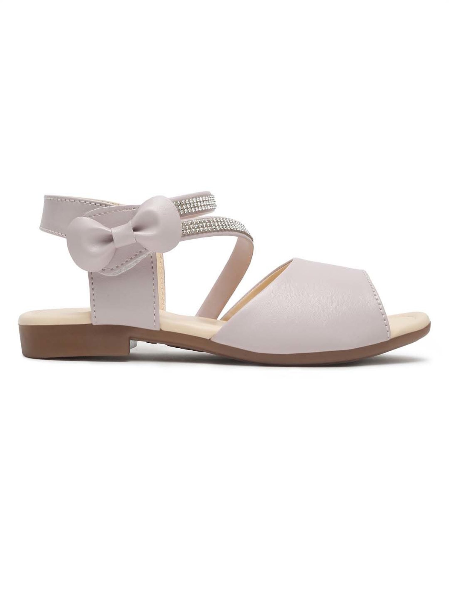 Tiny Bugs Kids Off-White Casual Sandals