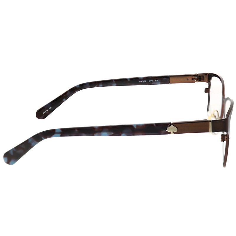 Kate Spade Low Bridge Fit Jenilee/F/S S5A Womens Square Sunglasses Blue Tortoise 57mm