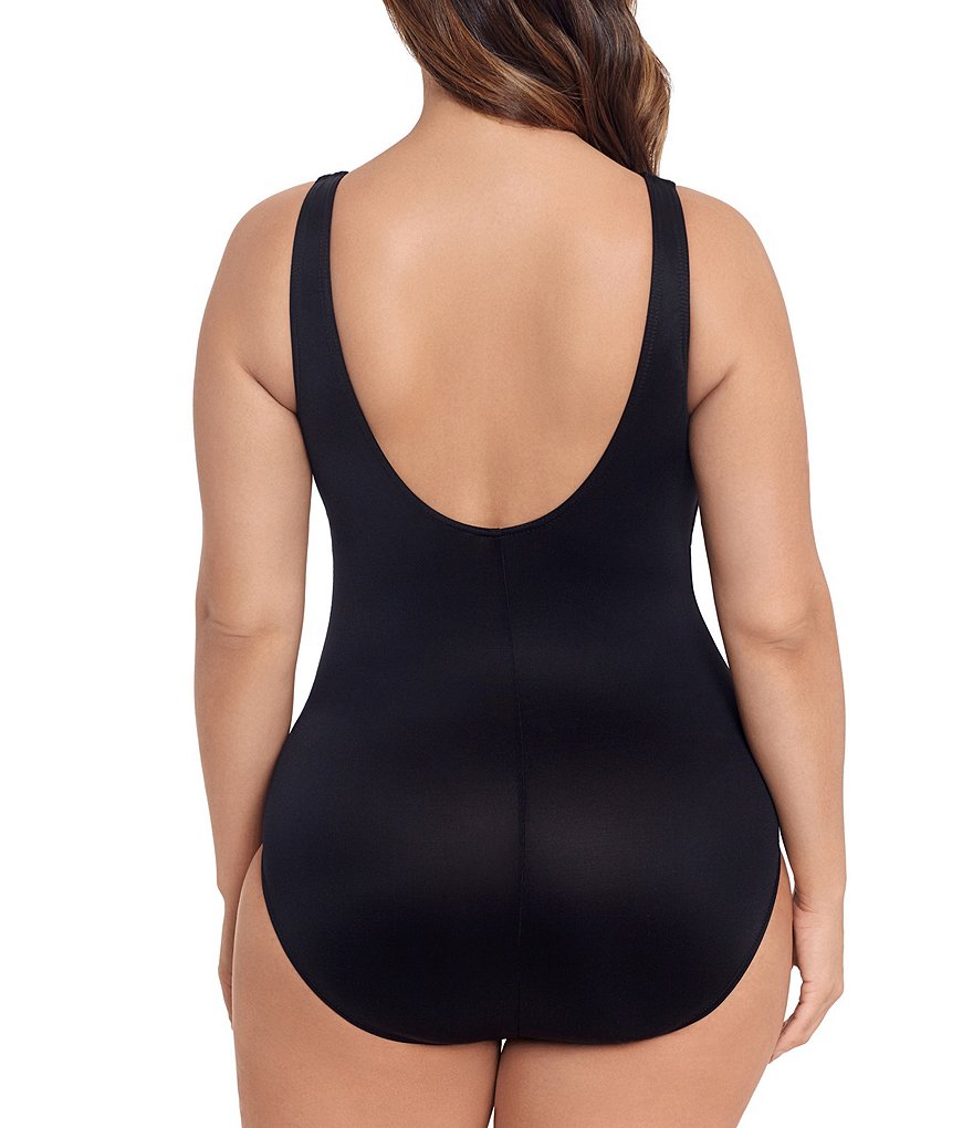 Miraclesuit Plus Size Illusionist Palma One Piece Swimsuit