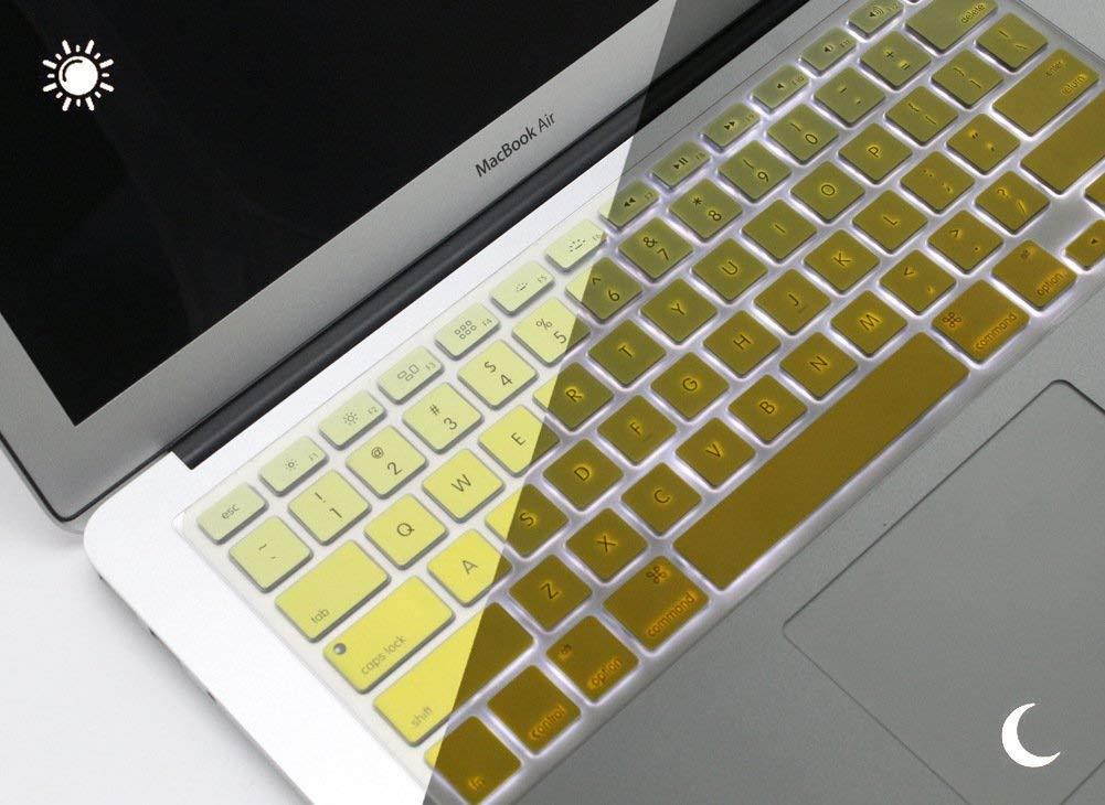 All-inside Yellow Ombre Keyboard Skin for MacBook Pro 13" 15" 17" (with or without Retina Display) / MacBoook Air 13"