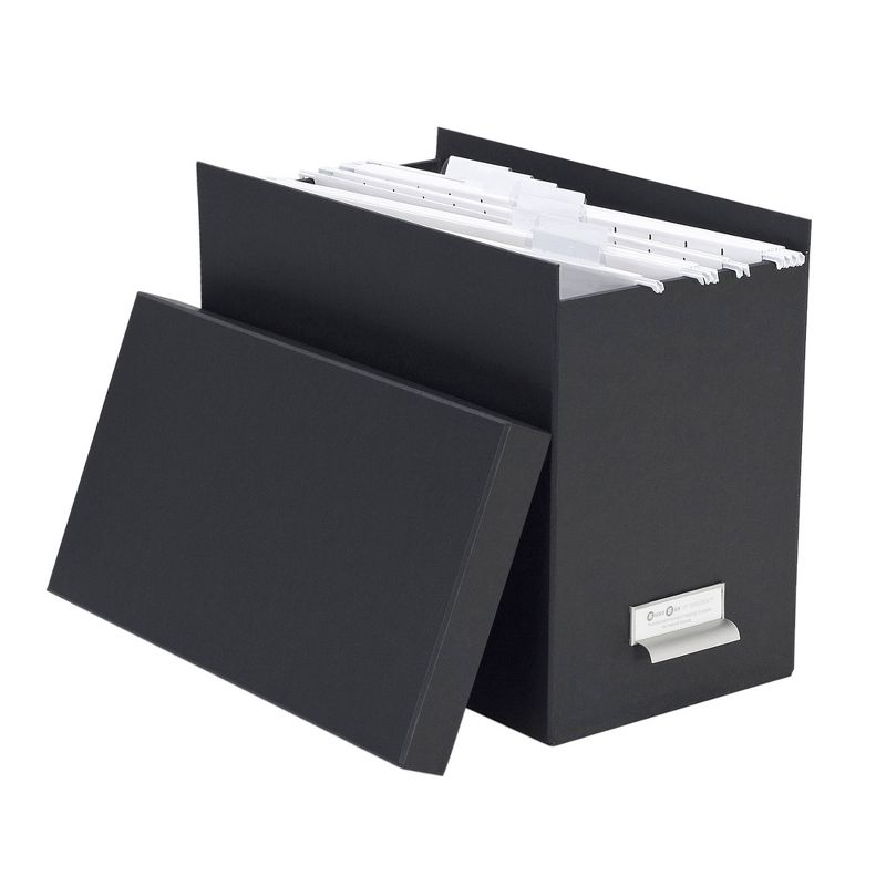 John File Box Dark Gray - Bigso Box of Sweden
