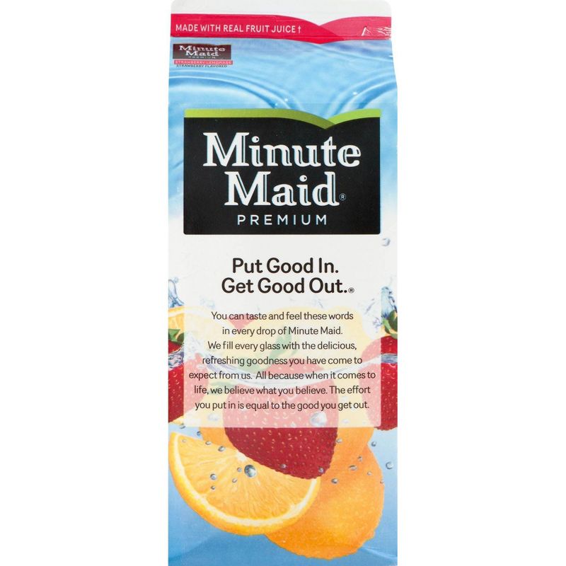 Minute Maid Strawberry Lemonade Fruit Juice - 59 fl oz