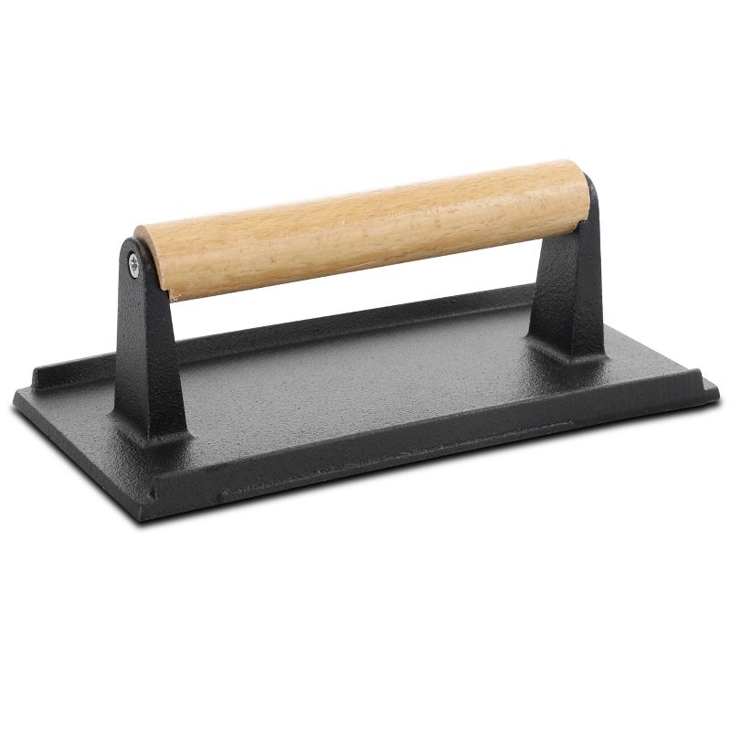 Zulay Kitchen 18" Grill Brush 100% Rust Proof Stainless Steel Bristles and a Sharp Metal Scraper with Long and Sturdy Handle