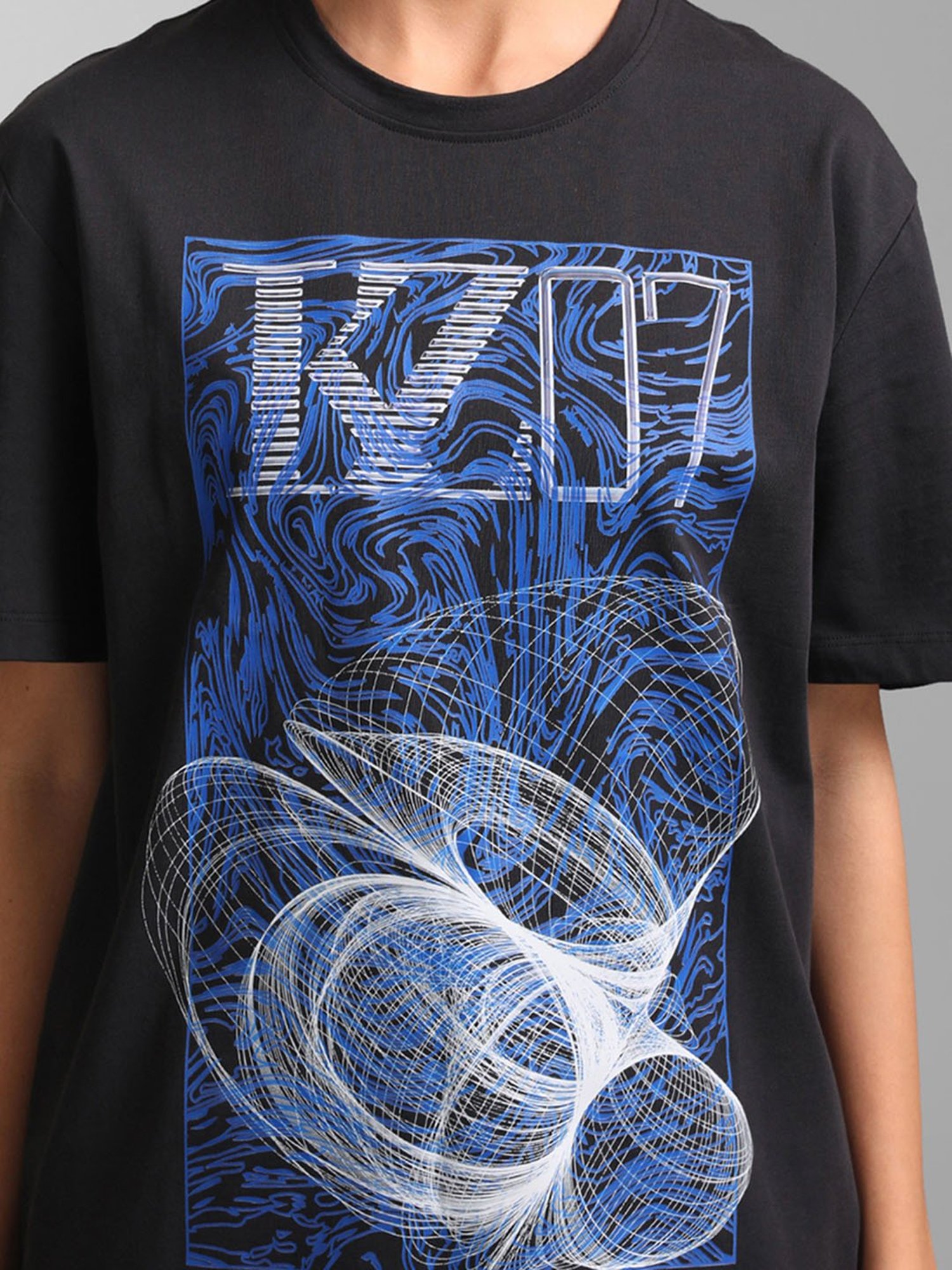 Kazo Neon Piping Detail T-Shirt