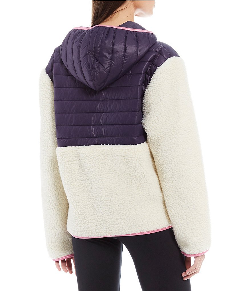 Sundown by Splendid Coordinating Joey Acid Wash Zip Front Hoodie