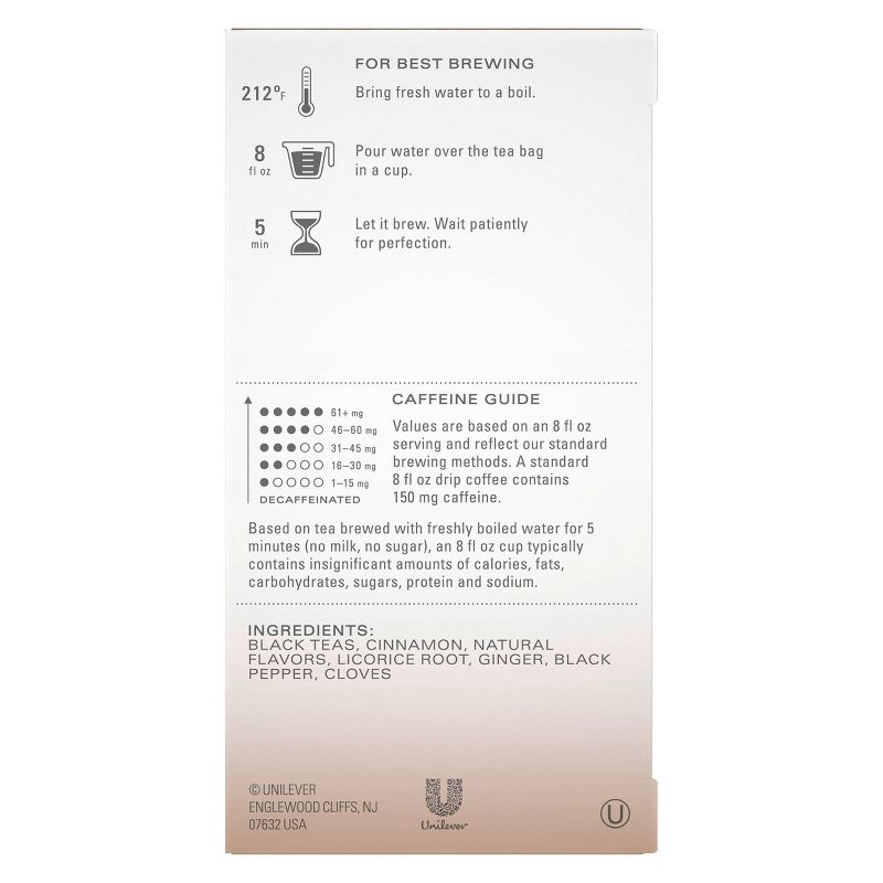 Tazo Chai Vanilla Caramel Black Tea - 20ct