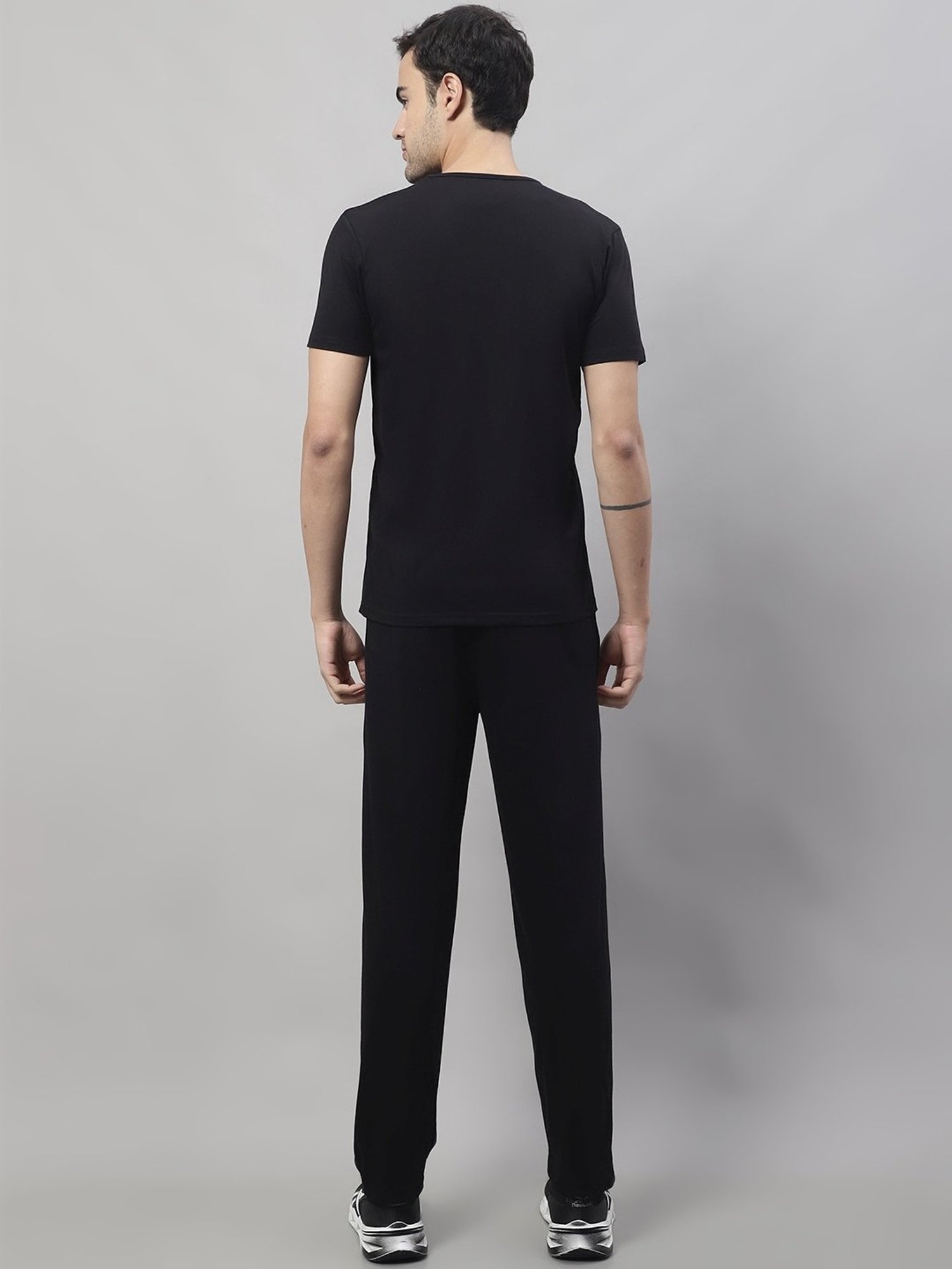 Rock.It Blue Regular Fit Printed TrackSuit