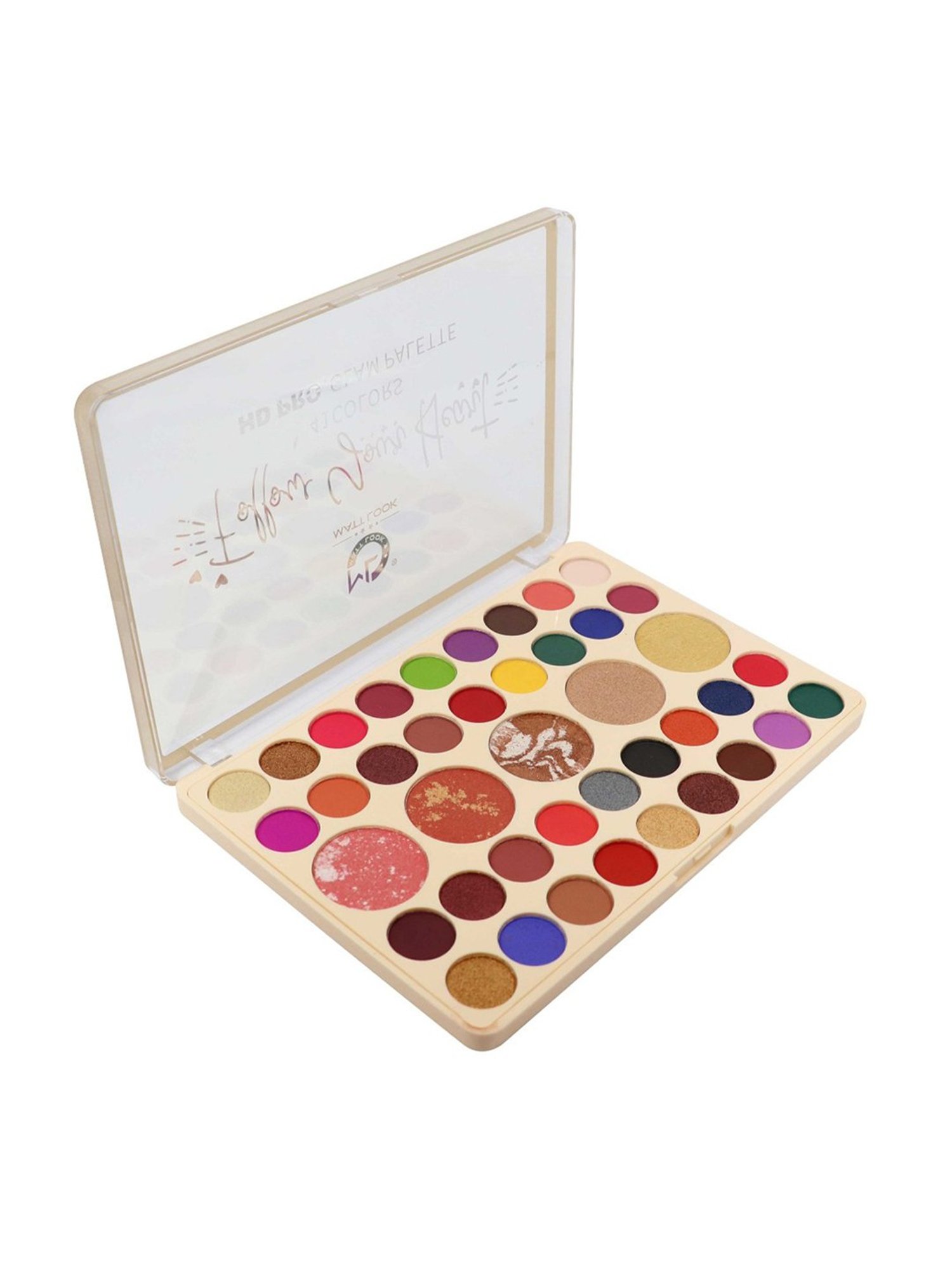 Matt Look Follow Your Heart 41 Colors HD Pro Glam Palette Multicolor 01 - 41.6 gm