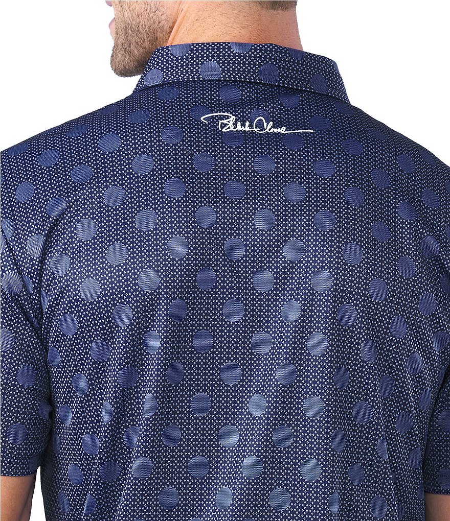 BLACK CLOVER Lucky Fit Short-Sleeve Big Dot Dri-Balance&trade; Polo