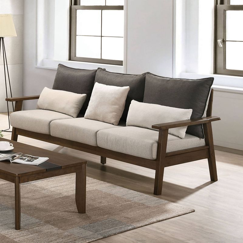 2pc Oaklee Sofa Set Beige - miBasics