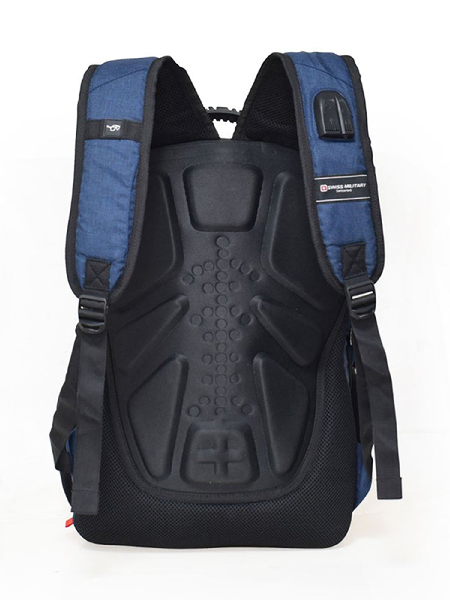 Swiss Military Navy Blue Backpack - 32 Ltrs