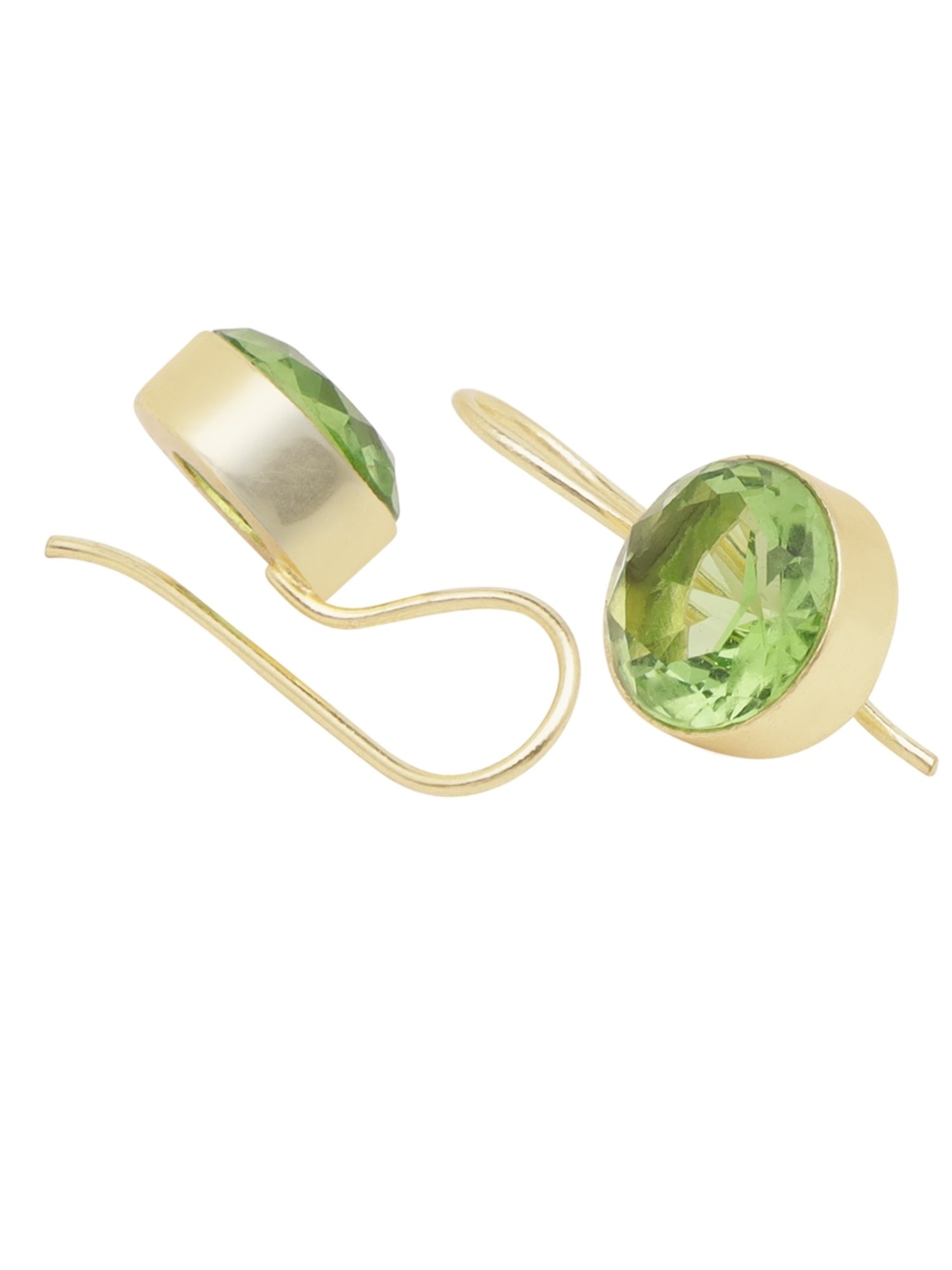 Saraf RS Jewellery Pack of 2 Gold Plated Combo Hoop Earrings