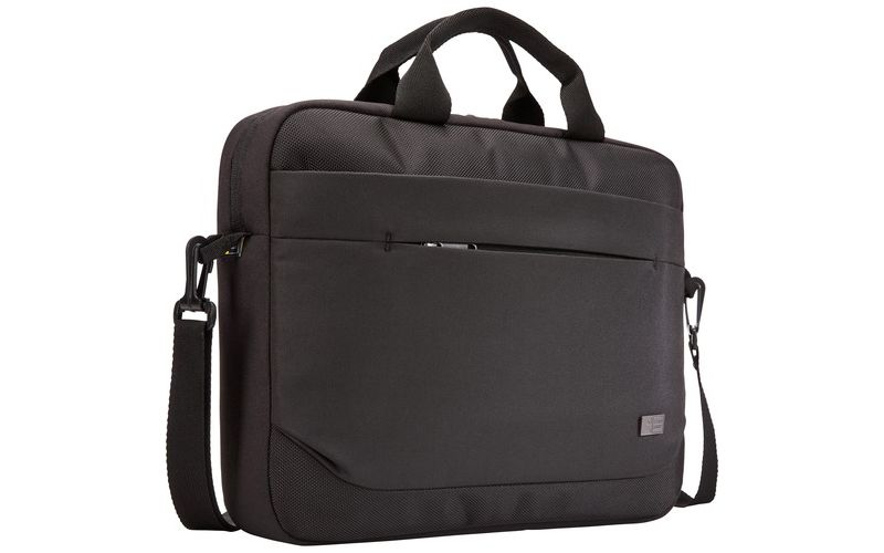 Case Logic Advantage ADVA-114 BLACK Carrying Case (Attach&eacute;) for 10" to 14.1" Notebook - Black - Polyester