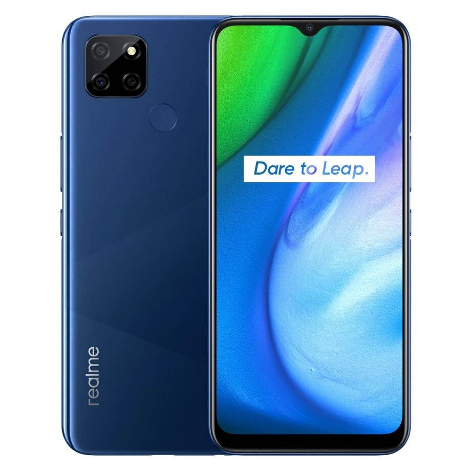 Realme V3 5G CN Version 6.5 inch Flexible Screen 5000mAh 18W Flash Charge Android 10 6GB 128GB Dimensity 720 13MP Triple Camera Octa Core Smartphone