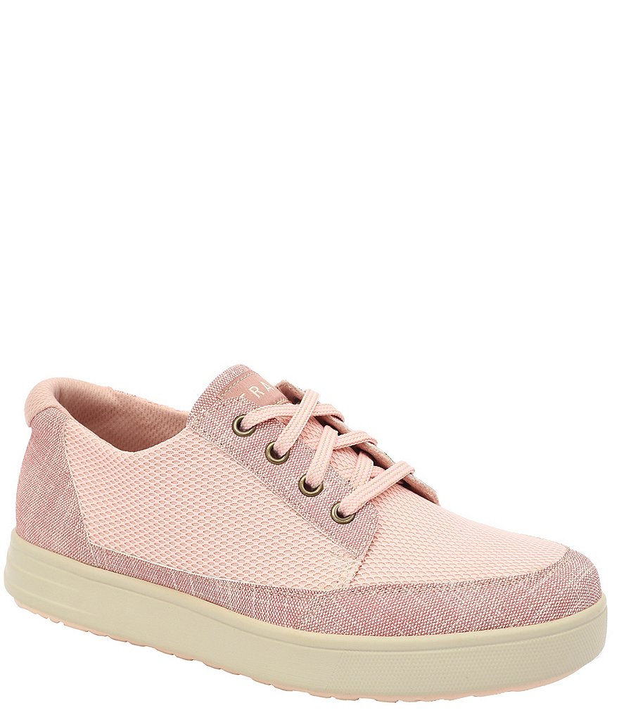 Traq by Alegria Copacetiq Mesh Lace-Up Pedometer Convertible Sneakers