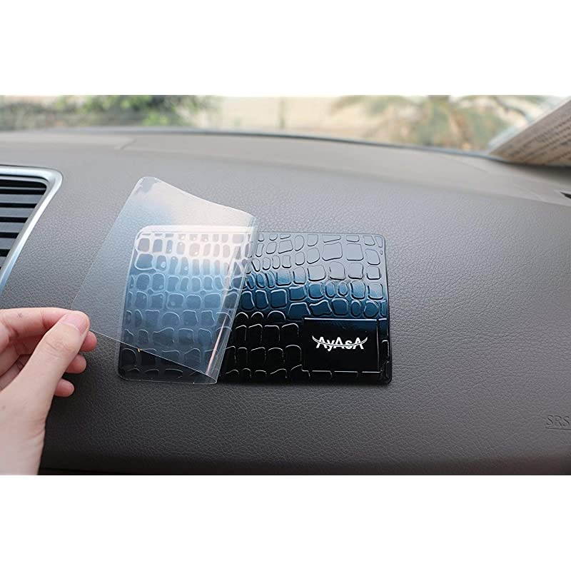 Sticky Pad Dash Mat Cell Phone Holder Holds Cell Phones Radar Detector GPS The Latest Sticky Mat Car Pad The Best Car Phone Accessories Dashboard Mat