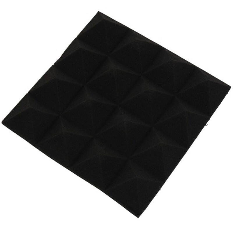 24PCS 250X250X50mm Studio Acoustic Foam Soundproof Absorption Treatment Panel Tile Protective Sound Proof Sponge