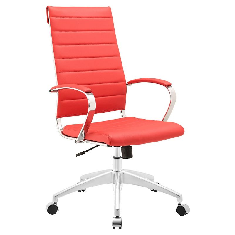 Office Chair Modway Absolutely Red