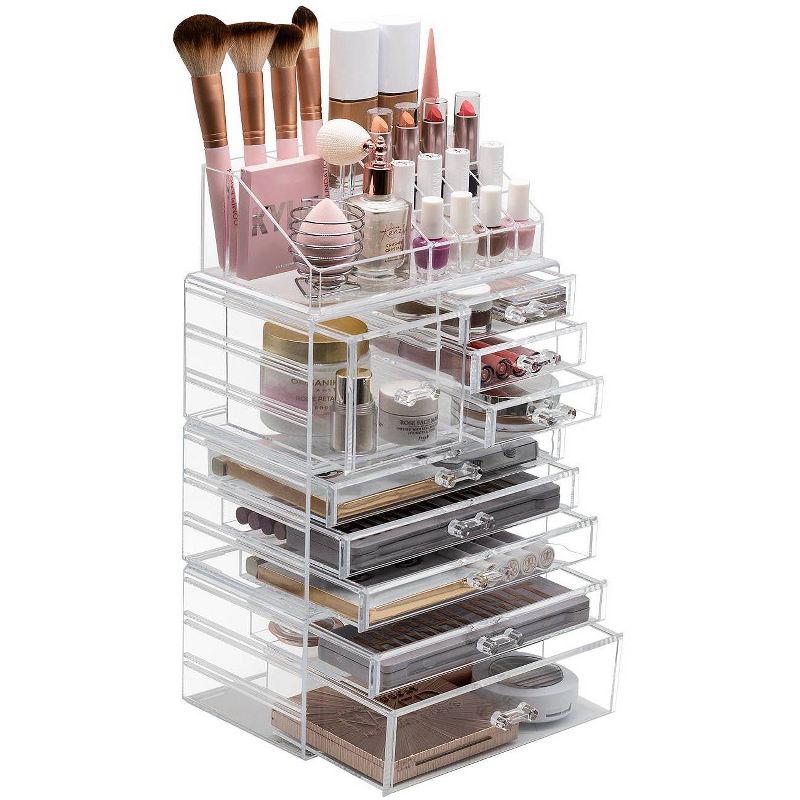 Sorbus Makeup and Jewelry Storage Case Display Organizer